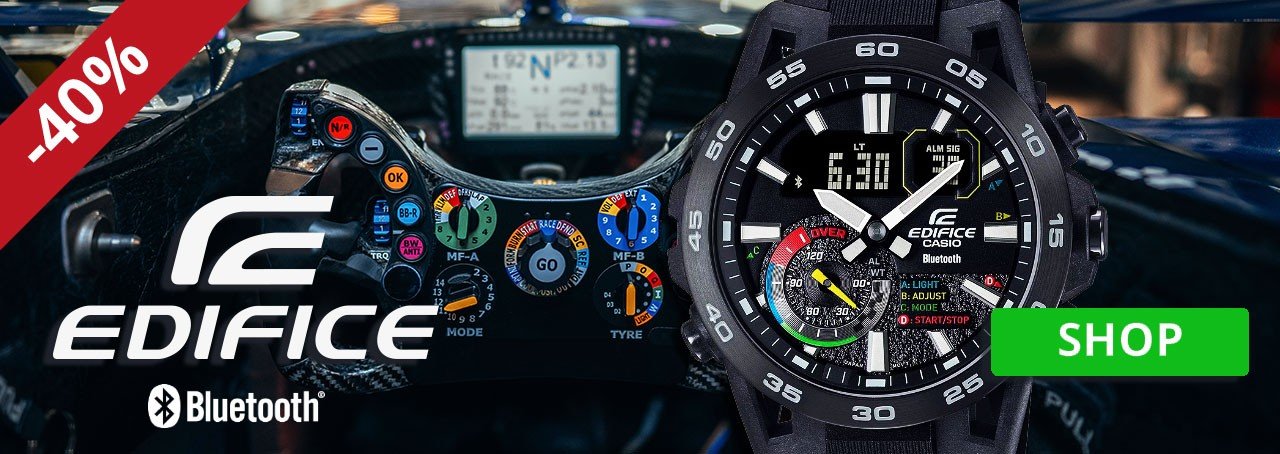 Casio Edifice Bluetooth ECB-40MP-1AEF Suspensione