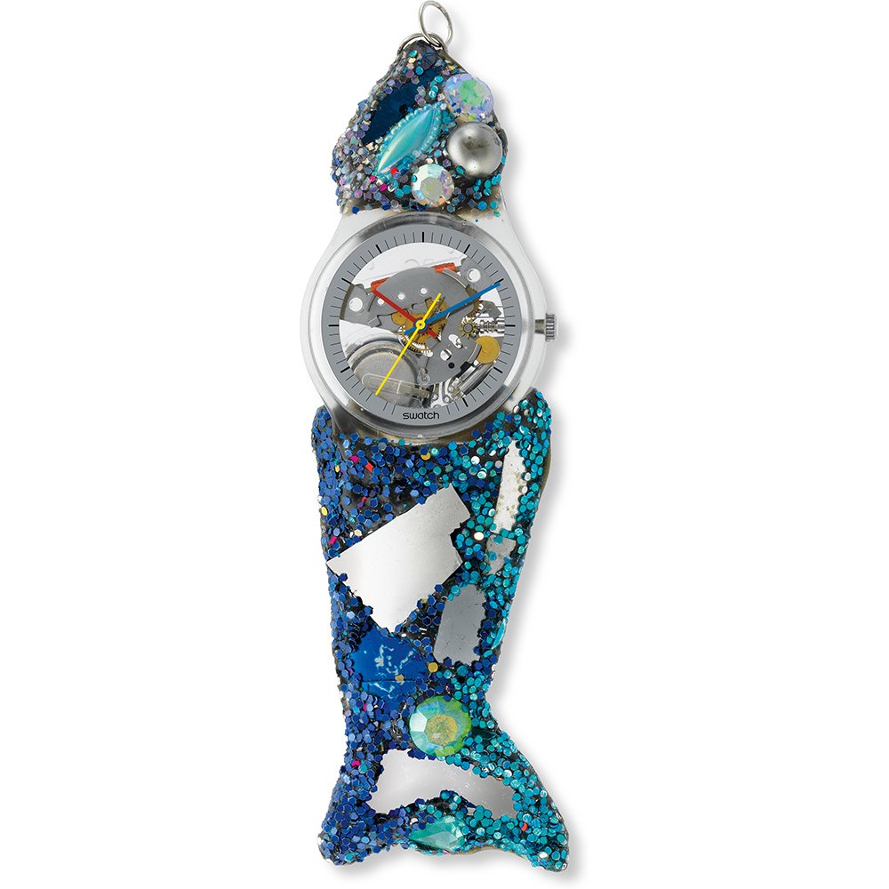 La montre Swatch « Jelly Fish » d’Andrew Logan