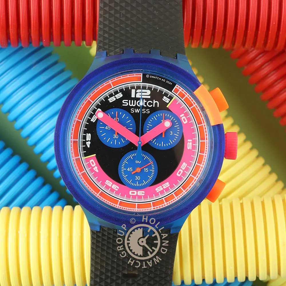 Montre Swatch Big Bold aux couleurs vives