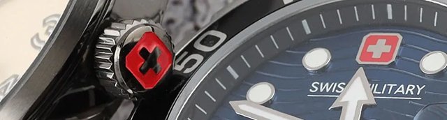 Close up of two swiss watches