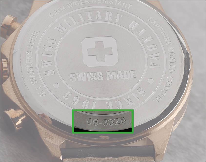 Swiss Military Hanowa watch straps