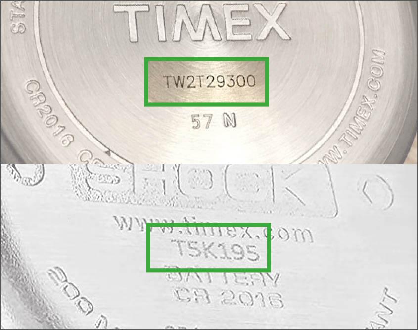 Braceletes de relógio Timex